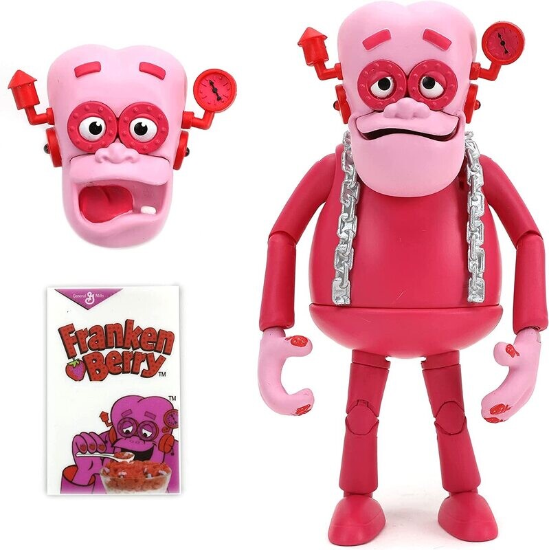 Monster Cereals Franken Berry 6"H Action Figure