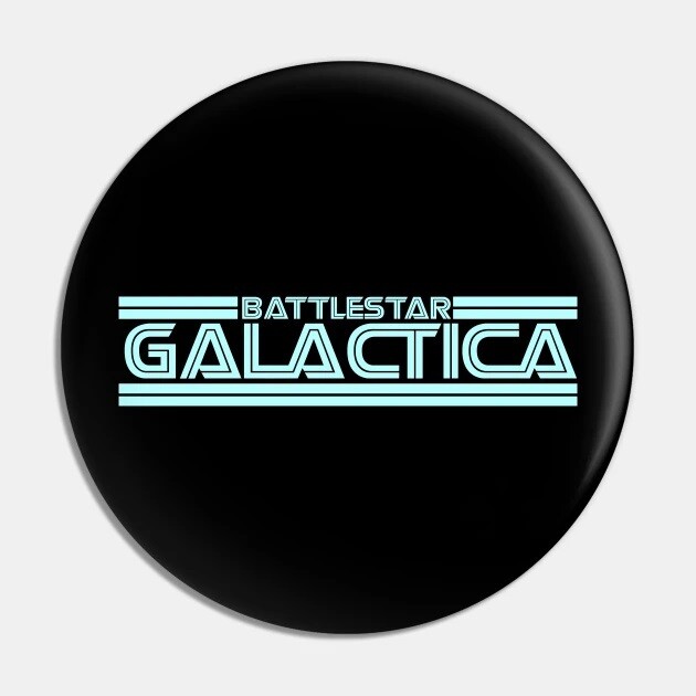 2 1/4"D Battlestar Galactica Pinback Button