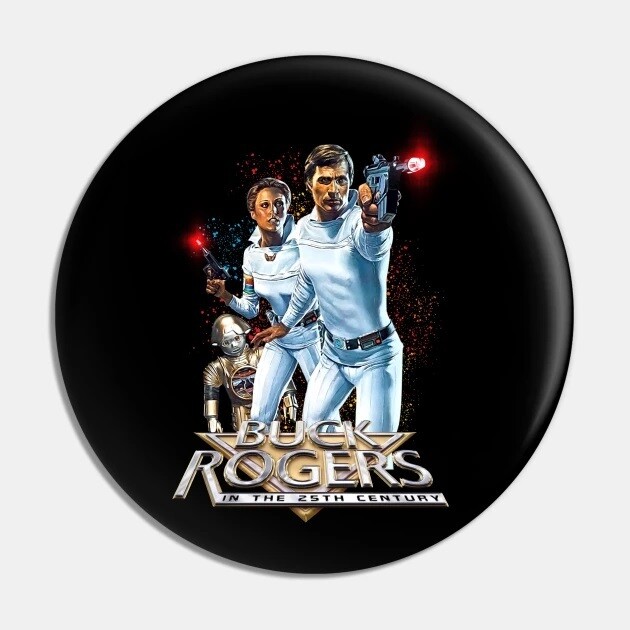 2 1/4&quot;D Buck Rogers Pinback Button