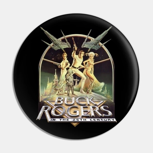2 1/4&quot;D Buck Rogers Pinback Button