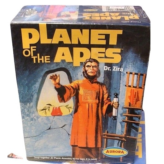 Planet of the Apes Dr. Zira Aurora Snap Together Model