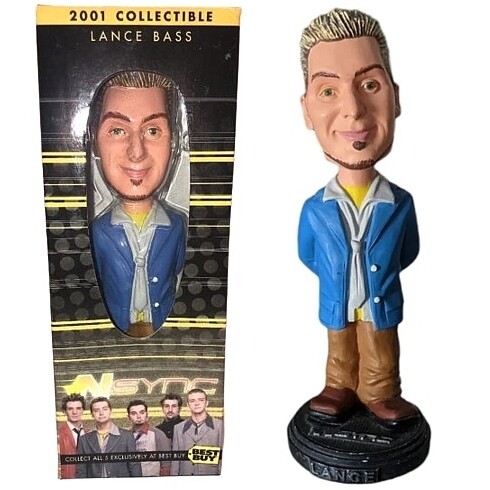 NSYNC Lance Bass 8&quot;H Bobblehead Doll