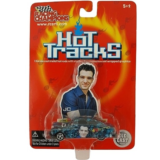 NSYNC JC Chavez Hot Tracks Die Cast Car