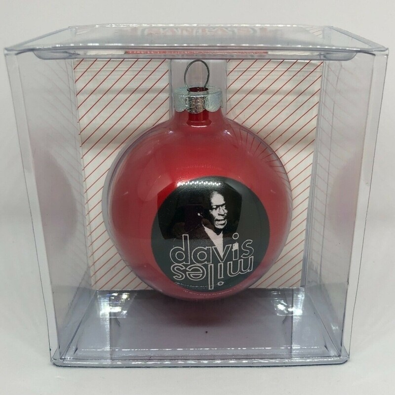 Miles Davis Christmas Tree Ornament