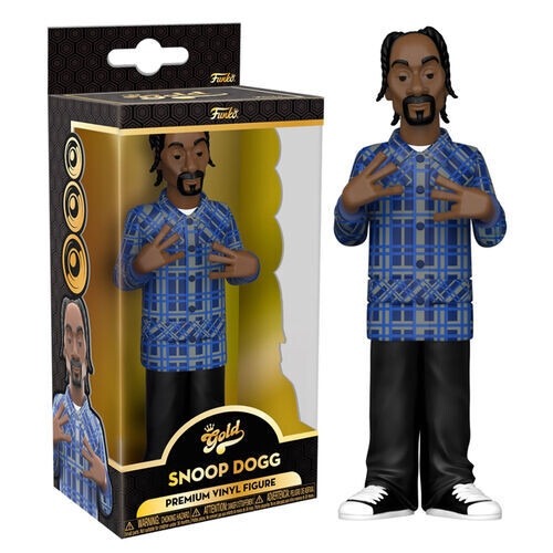 Snoop Dogg 5"H POP! GOLD Vinyl Figure