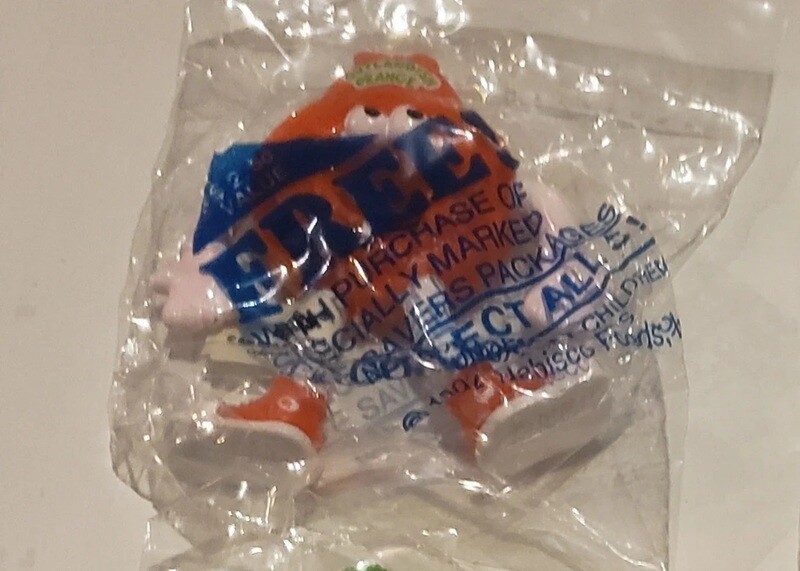 2 3/4"H Outlandish Orange Lifesavers Bendy Figure