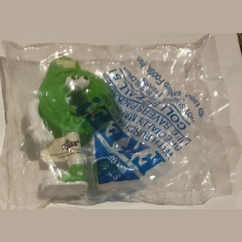 2 3/4"H Looney Lime Lifesavers Bendy Figure