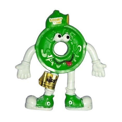 2 3/4&quot;H Looney Lime Lifesavers Bendy Figure