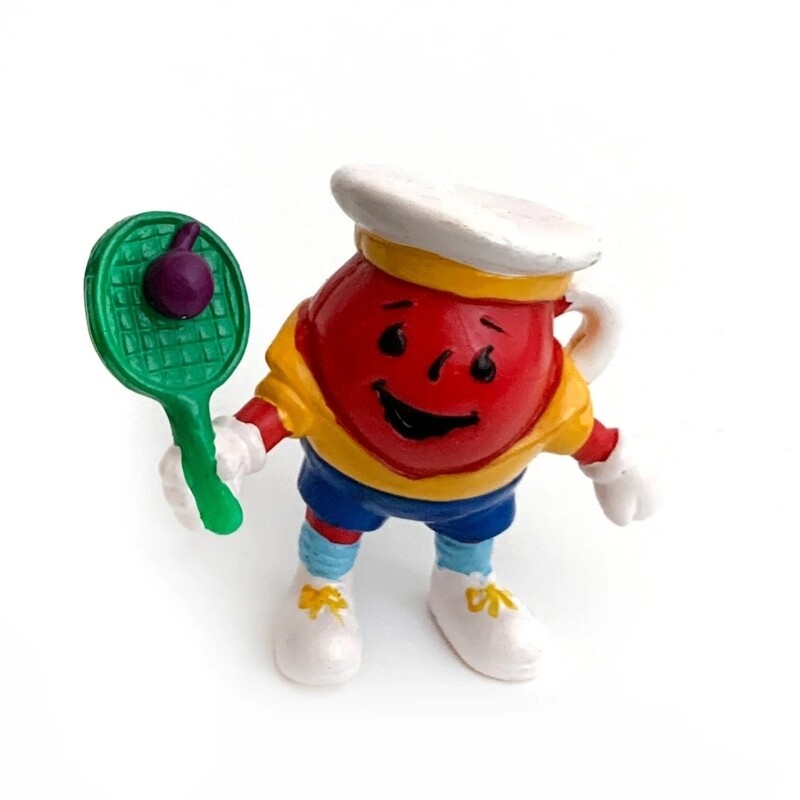 Kool-Aid Man Tennis PVC Plastic Figure