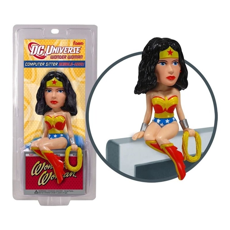 Wonder Woman Computer Sitter Bobble Head