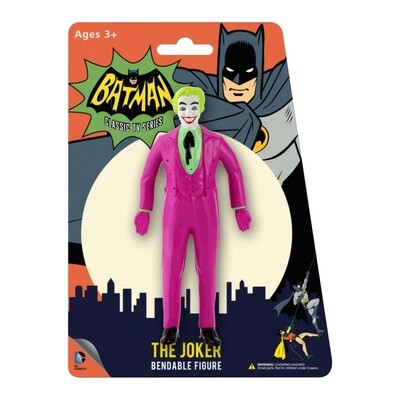 5 1/2"H The Joker Bendable Figure