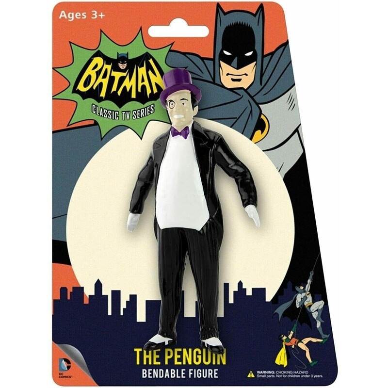 5 1/2"H The Penguin Bendable Figure