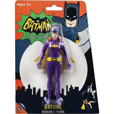 5 1/2"H Bat Girl Bendable Figure