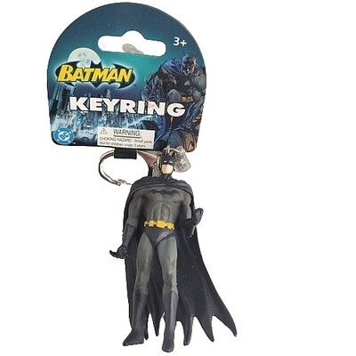 3"H Batman Figural Keychain - Monogram