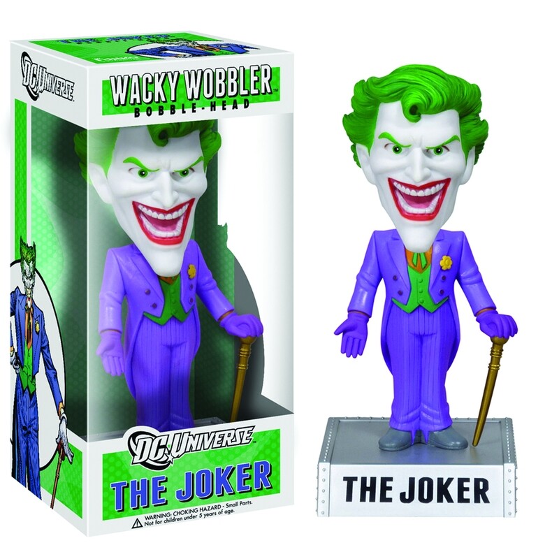 The Joker DC Universe 7&quot;H Wacky Wobbler Bobblehead Doll