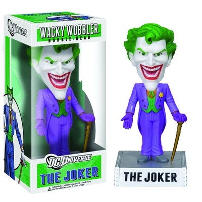 The Joker DC Universe 7"H Wacky Wobbler Bobblehead Doll