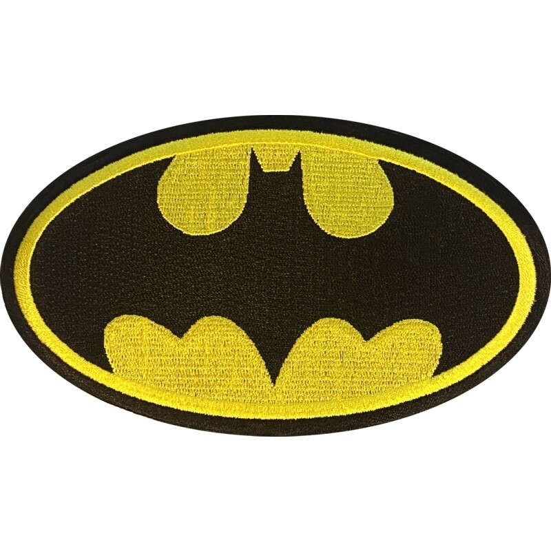 Batman &quot;Bat Signal&quot; 4&quot;L Embroidered Patch