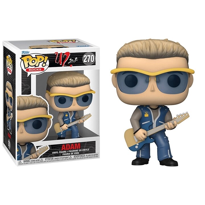 U2 Adam 3 3/4&quot;H POP! Rocks Vinyl Figure #270