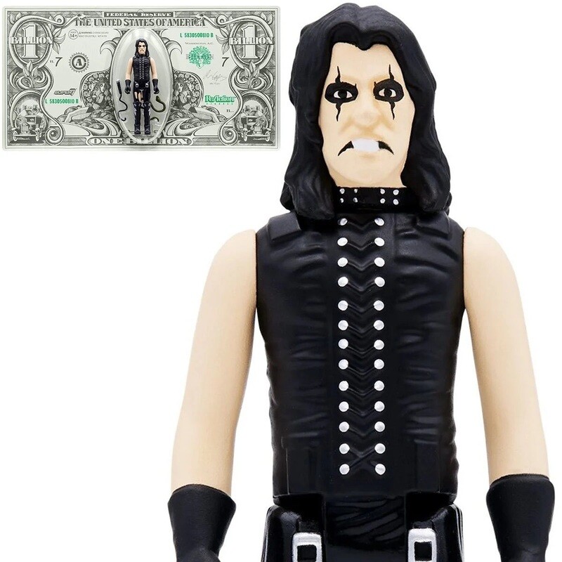 Alice Cooper 3 3/4&quot;H Billion Dollar Babies ReAction Figure