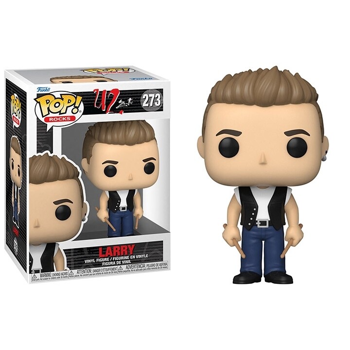 U2 Larry 3 3/4&quot;H POP! Rocks Vinyl Figure #273
