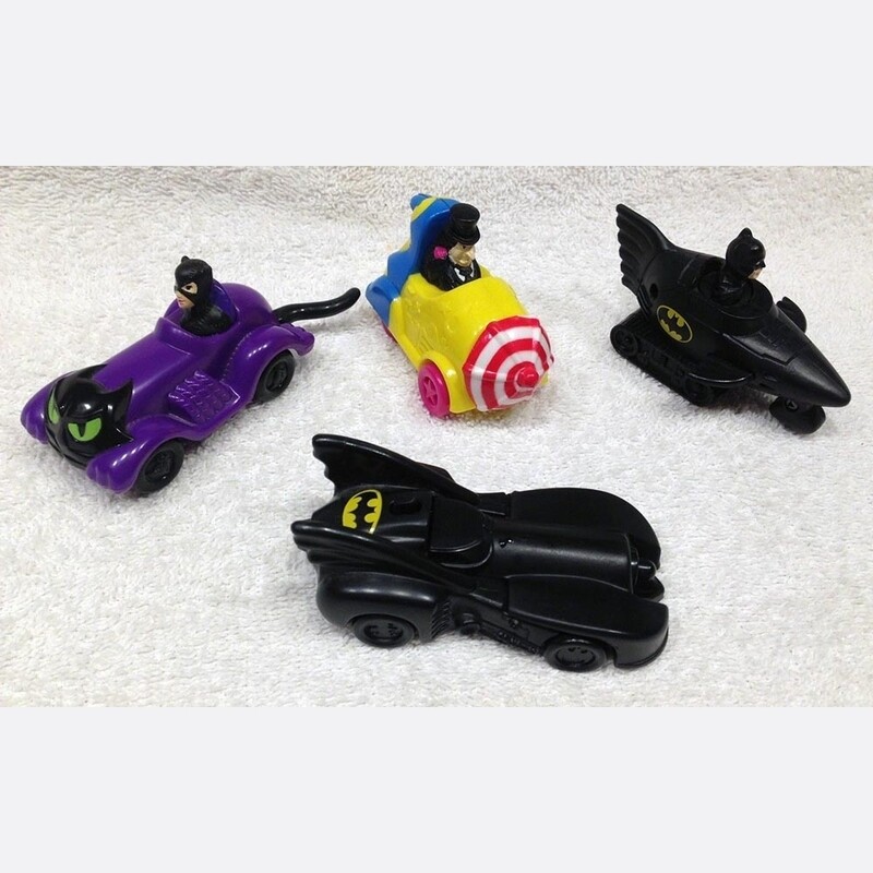Batman Returns Happy Meal Toys (set of 4) 1991 McDonald&#39;s