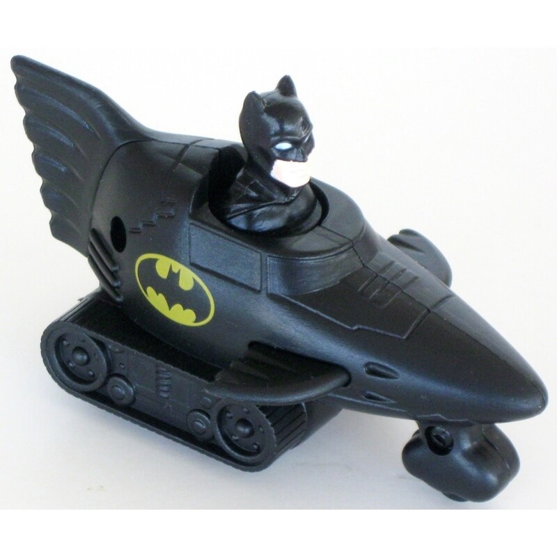 Batman Returns Batman Press and Go Car 1991 McDonald&#39;s