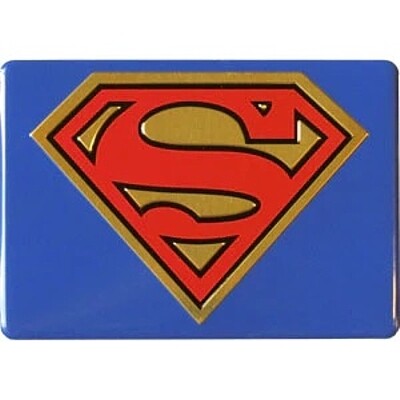 Superman Large Metal Magnet