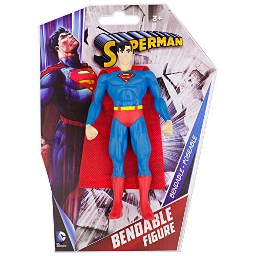 5 1/2"H DC Comics Classic Superman Bendable Figure