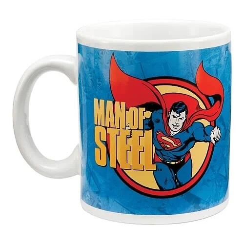 Superman Man of Steel 12 oz. Ceramic Mug