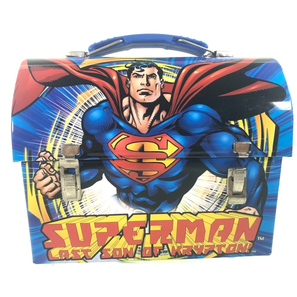 Superman Last Son of Krypton Metal Dome Mini Lunchbox/Tote