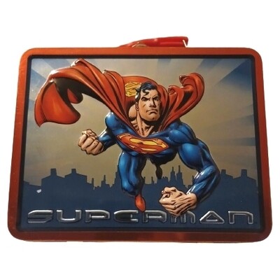 Superman Metal Lunchbox/Tote
