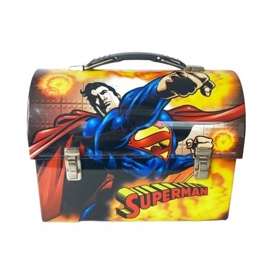 Superman Metal Dome Mini Lunchbox/Tote