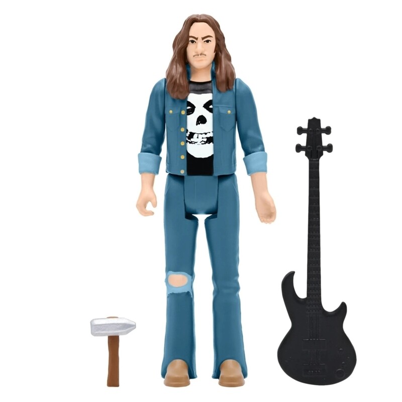 Cliff Burton (Metallica) 3 3/4"H ReAction Figure