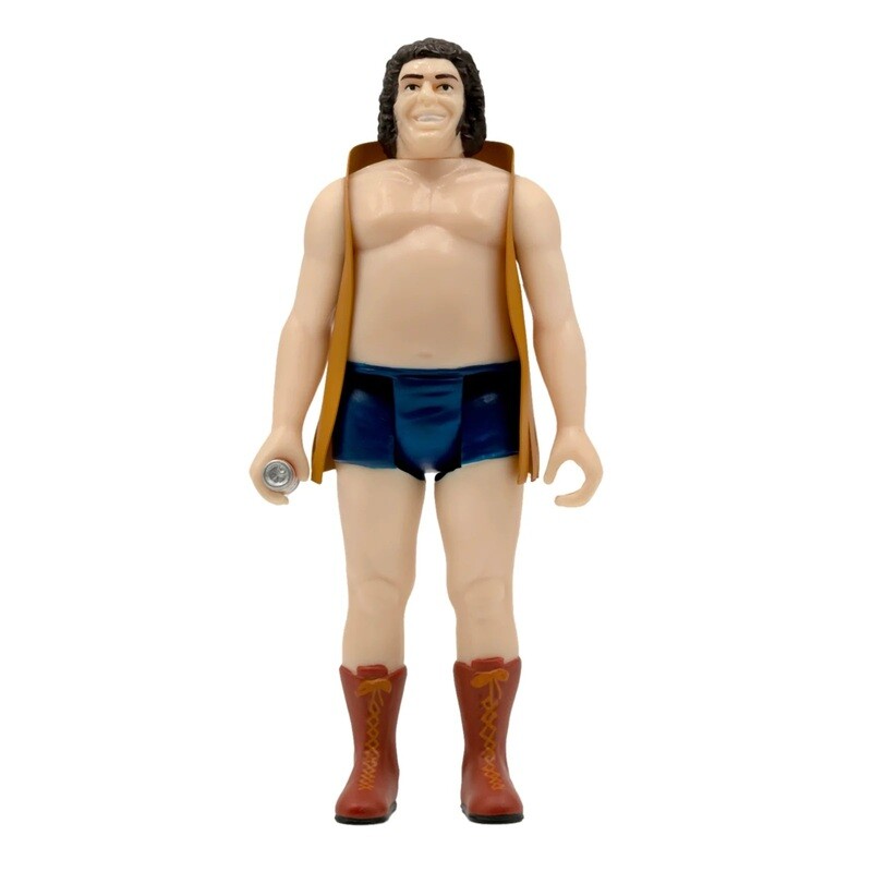 WWF / WWE Andre the Giant (vest) 4 1/4"H ReAction Figure
