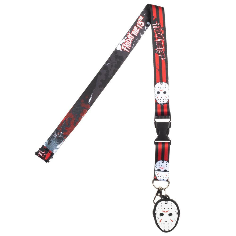 Friday the 13th - Jason Voorhees 22"L Cloth Lanyard with Pouch and Clip