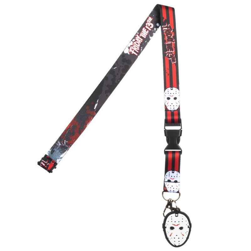 Friday the 13th - Jason Voorhees 22&quot;L Cloth Lanyard with Pouch and Clip