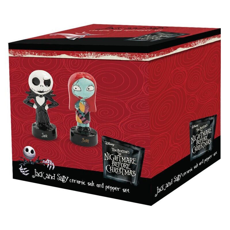 The Nightmare Before Christmas Sculpted Salt and Pepper Set