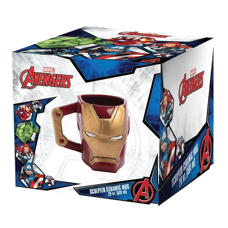 Marvel - Iron Man 20 oz. Sculpted Ceramic Mug