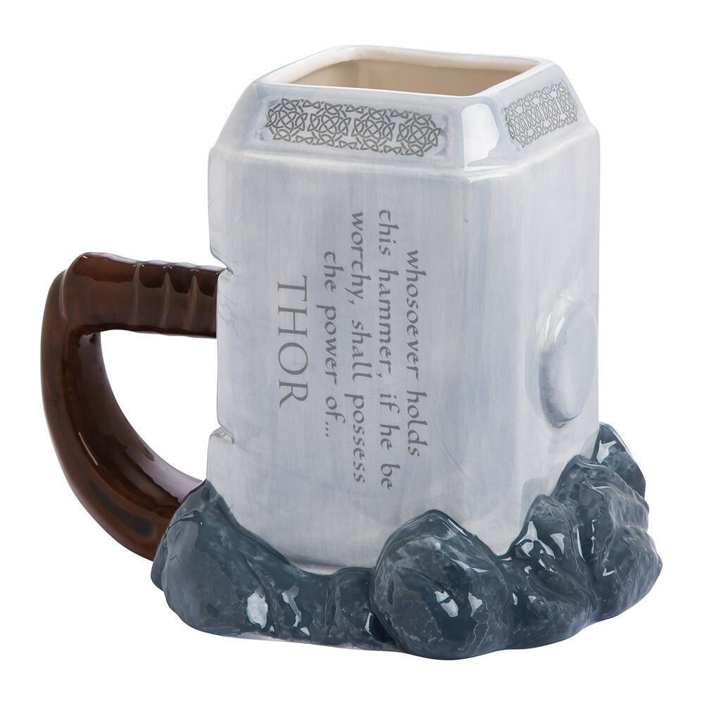 Marvel - Thor Mjolnir 20 oz. Premium Sculpted Ceramic Mug