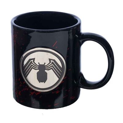 Marvel - Venom 12 oz. Ceramic Mug with Metal Emblem