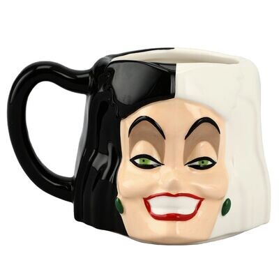 Disney's Cruella De Vil 16 oz. Sculpted Ceramic Mug