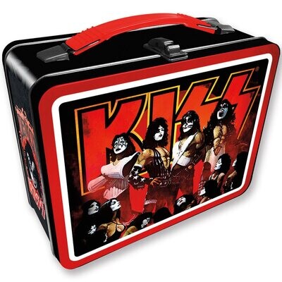KISS "Love Gun" Embossed Metal Lunchbox Tote