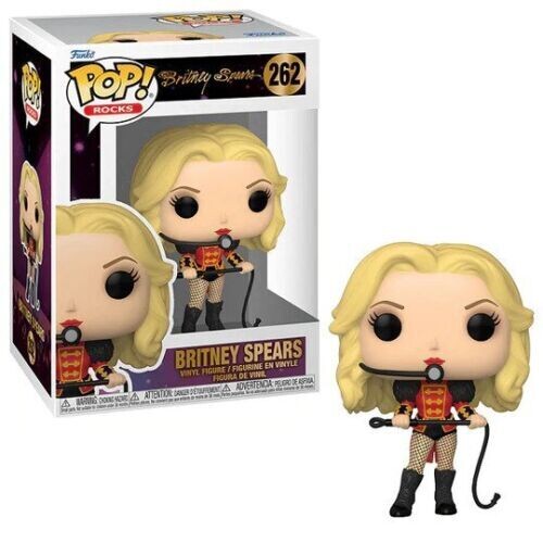 Britney Spears Circus 3 3/4&quot;H POP! Rocks Vinyl Figure #262
