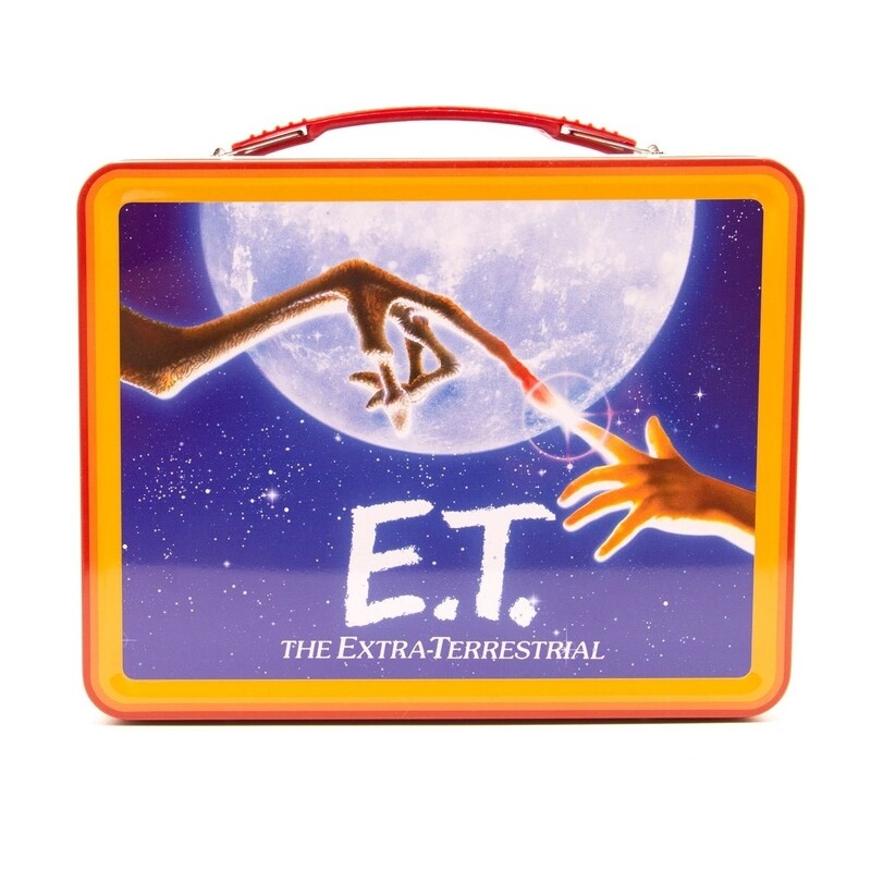 E.T. The Extra-Terrestrial Embossed Metal Lunchbox Tote