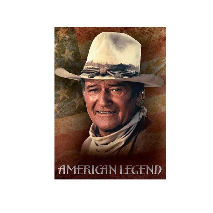 John Wayne &quot;American Legend&quot; Metal Magnet