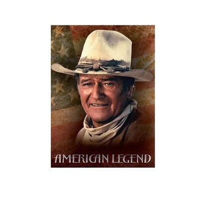 John Wayne "American Legend" Metal Magnet