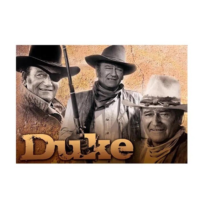 John Wayne &quot;Duke&quot; Metal Magnet