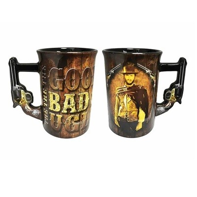 Clint Eastwood "The Good The Bad & The Ugly" 16 Ounce Ceramic Mug