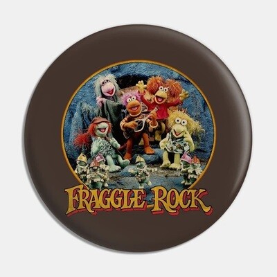 2 1/4"D Fraggle Rock Pinback Button