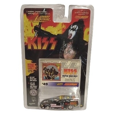 KISS Gene Simmons Johnny Lightning Die-Cast Car with Card #49